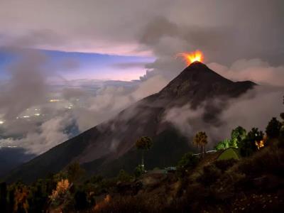 Guatemala: el volcán de Fuega aumenta su actividad
